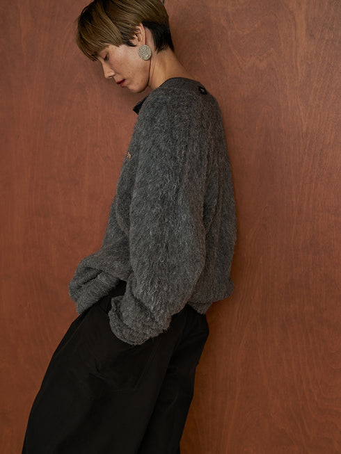 【 予約:11月中旬 】ALPACA MIX TUNIC PO /Y254-91123